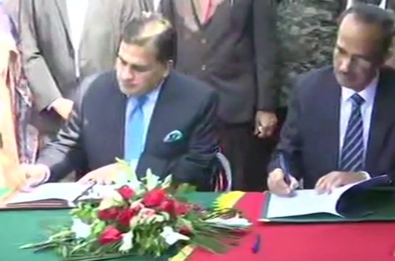 An agreement on operationalisation of Kartarpur Corridor signed