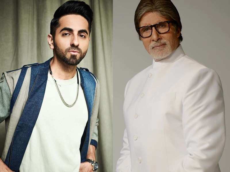 Ayushman Khurrana and Amitabh Bachchan