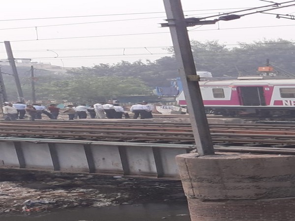 Two coaches of an EMU derailed in New Delhi on Friday