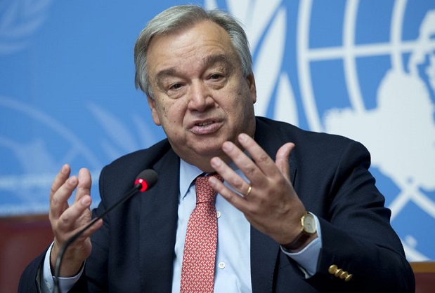 UN Secretary General Antonio Guterres