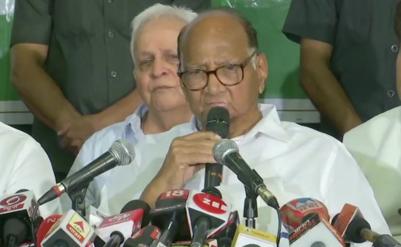 NCP chief Sharad Pawar