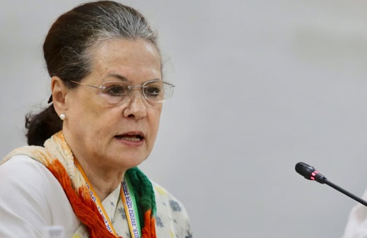 Congress interim president Sonia Gandhi