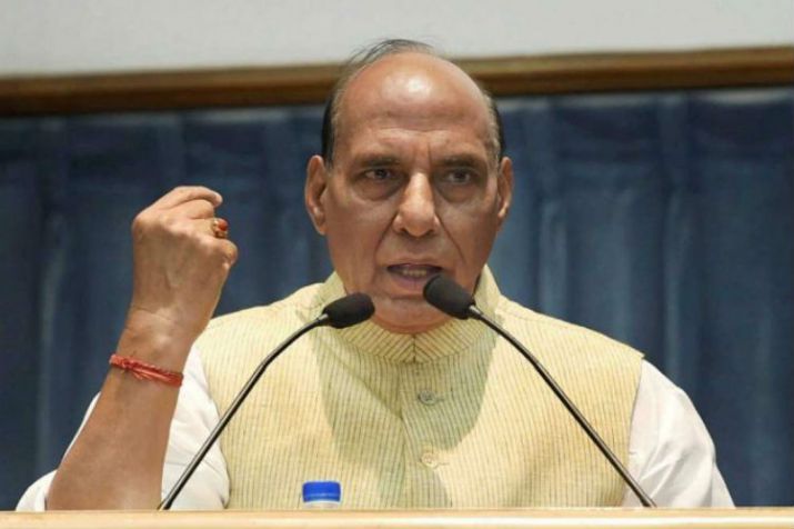 Defence Minister Rajnath Singh