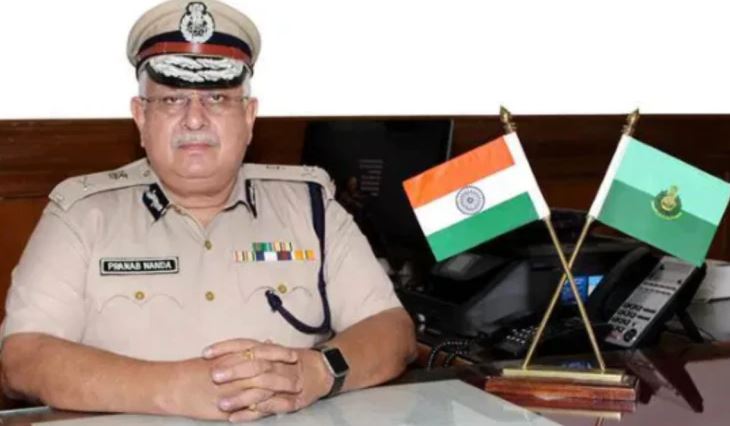 Goa's Director General of Police Pranab Nanda