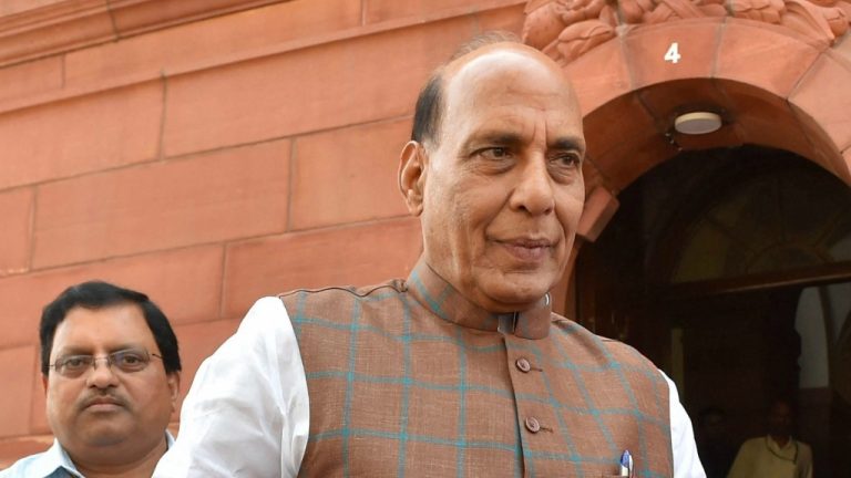 Defence Minister Rajnath Singh