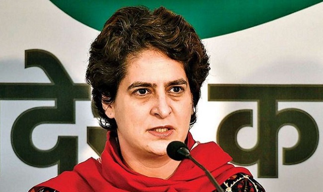 Congress leader Priyanka Gandhi Vadra