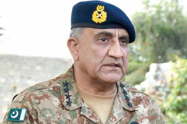 Pakistan Army chief General Qamar Javed Bajwa