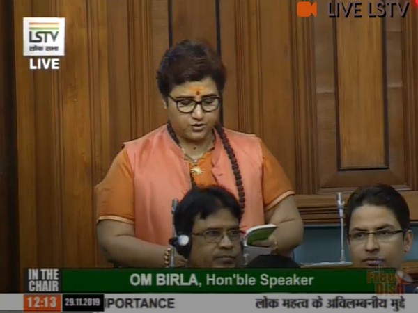 BJP lawmaker Pragya Thakur