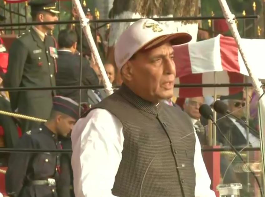 Defence Minister Rajnath Singh