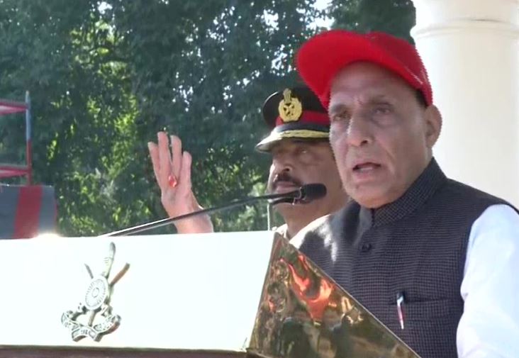 Defence Minister Rajnath Singh