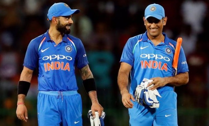 Virat Kohli and MS Dhoni