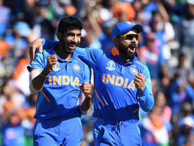 Virat Kohli and Jasprit Bumrah