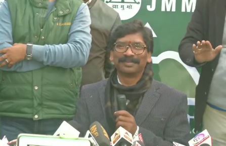 JMM leader Hemant Soren