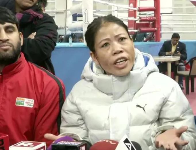 Six-time world champion Mary Kom