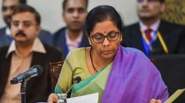 Finance Minister Nirmala Sitharaman