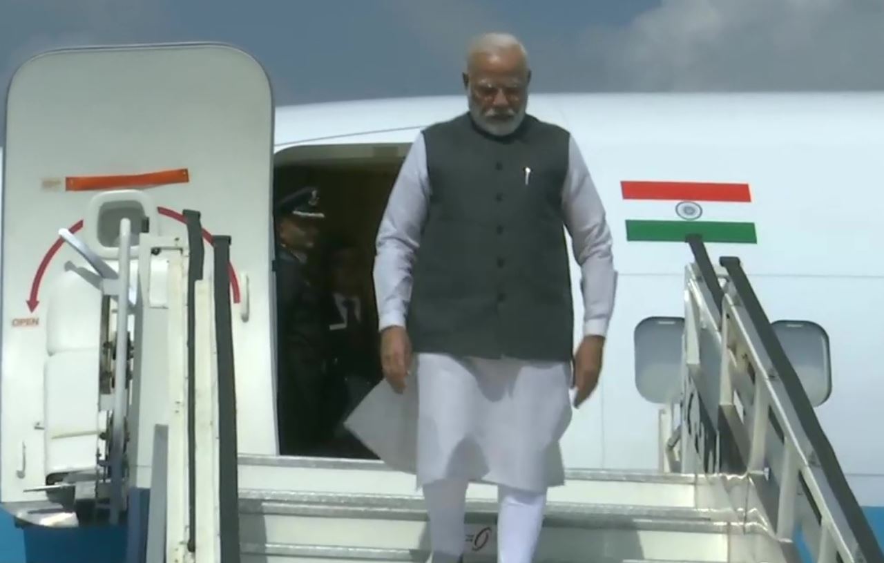 PM arrives in Karnataka on two-day visit