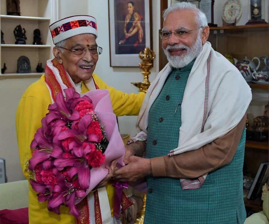 PM greets Murli Manohar Joshi on birthday