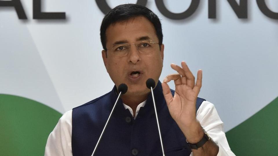 Congress national spokesperson Randeep Singh Surjewala  (File Photo)