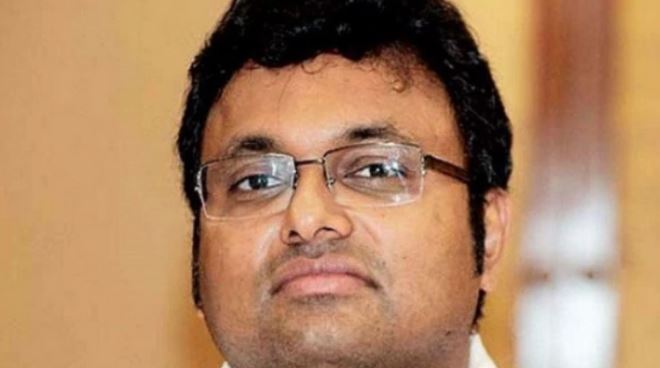 Congress MP Karti Chidambaram