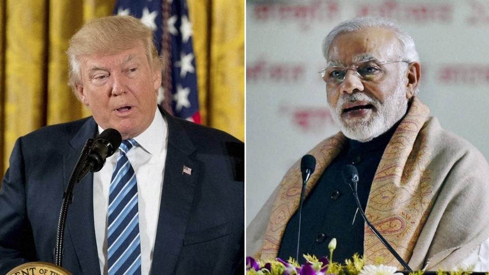 PM Modi and USA President Donald Trump