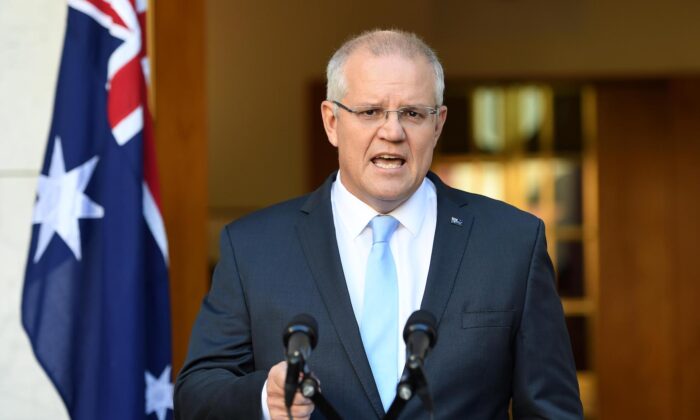 Australian Prime Minister Scott Morrison