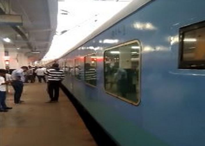 Vijayawada-Secunderabad Intercity Express train was checked after the hoax call on Thursday