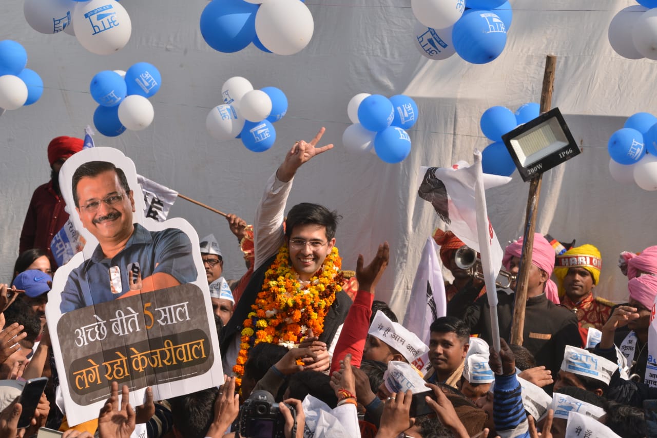 AAP's Raghav Chadha wins Rajinder Nagar seat