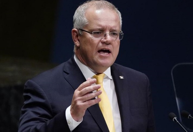 Australian Prime Minister Scott Morrison (File Photo)