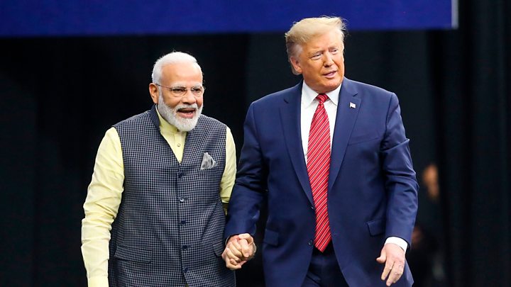 US President Donald Trump and Prime Minister Narendra Modi