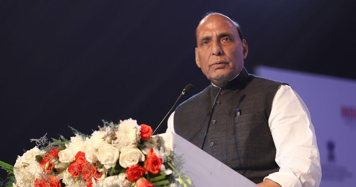 Defence Minister Rajnath Singh