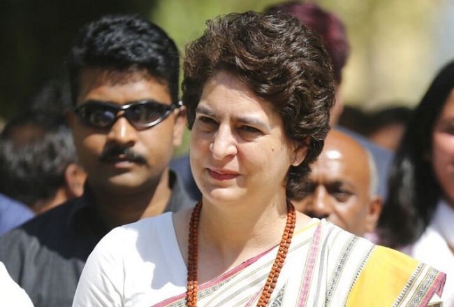 Congress general secretary Priyanka Gandhi Vadra