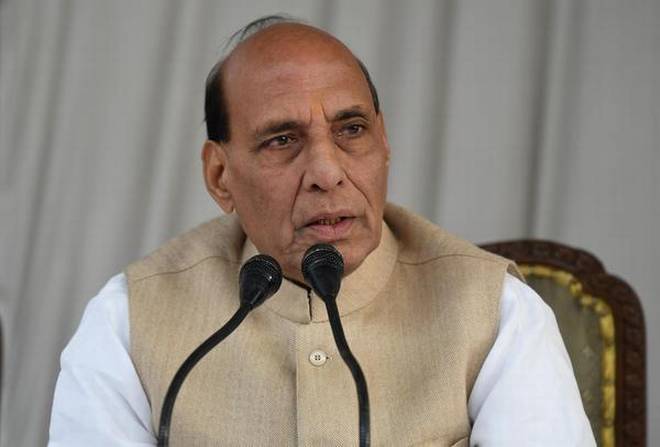 Defence Minister Rajnath Singh