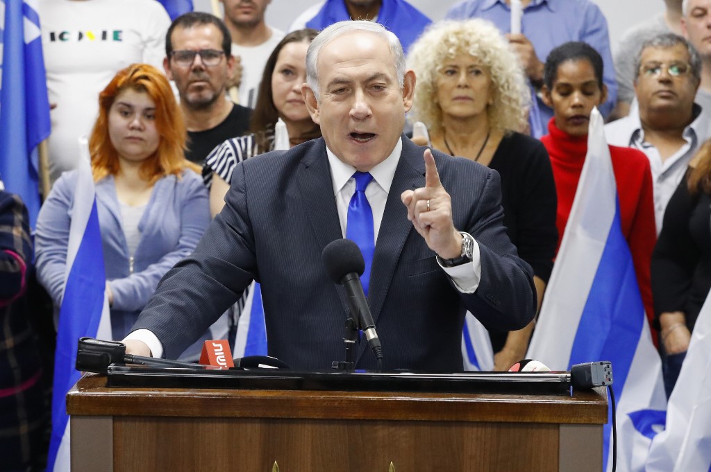 Israeli Prime Minister Benjamin Netanyahu