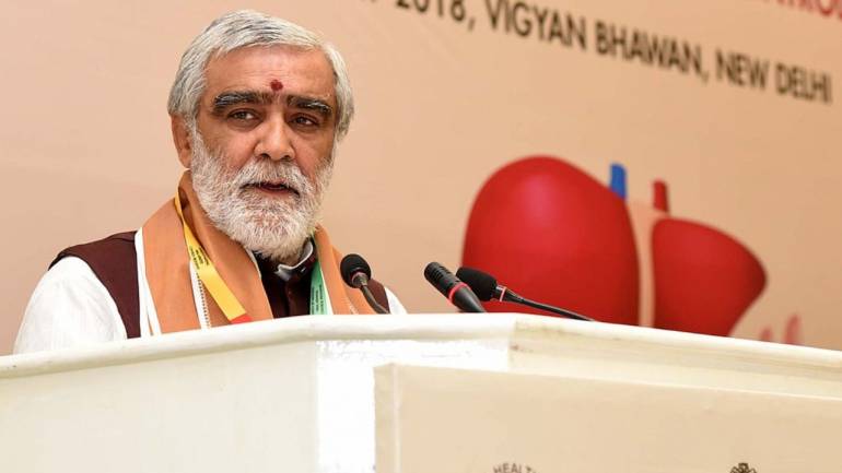 Union Minister Ashwini Kumar Choubey