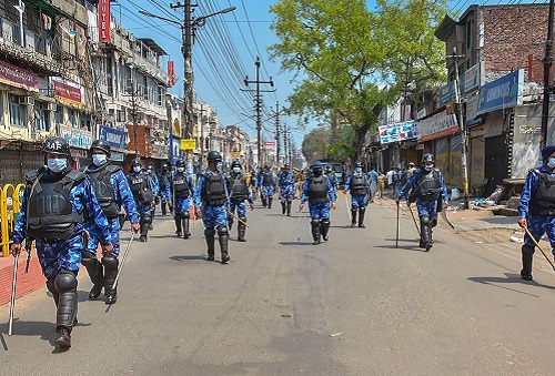 लॉकडाउन का माहौल