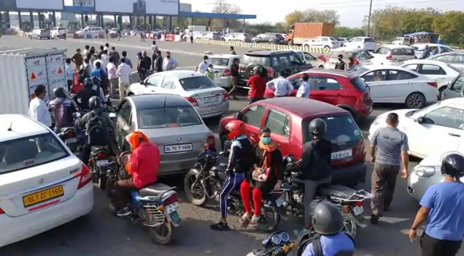 NCR border (Sector-14-Mayur Vihar border connecting Delhi and Noida)