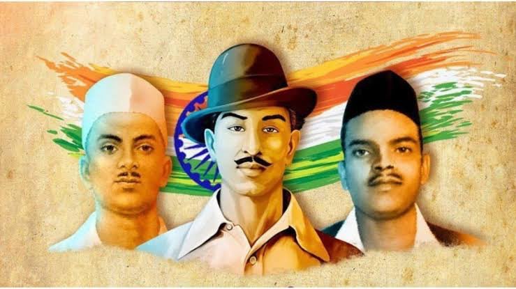 Shaheed Bhagat Singh, Shivaram Rajguru and Sukhdev Thapar