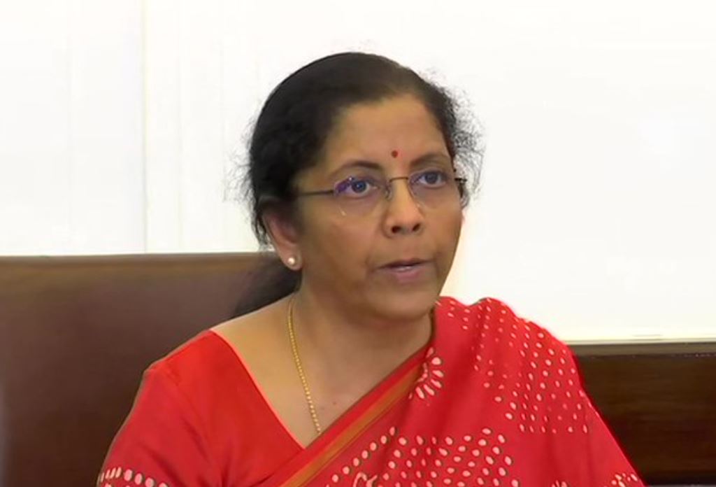 Finance Minister Nirmala Sitharaman