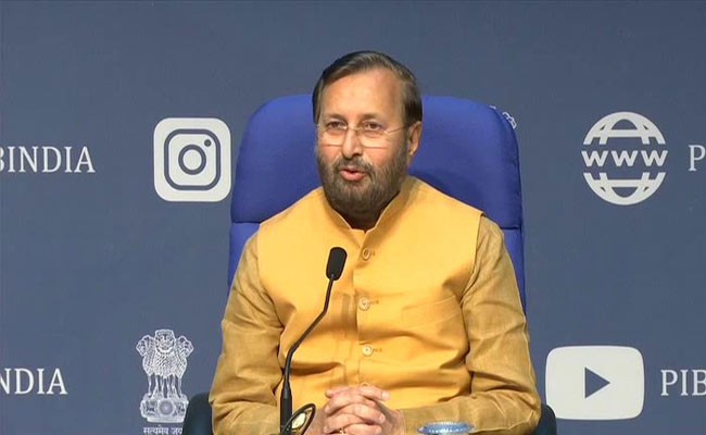 Union Minister Prakash Javadekar