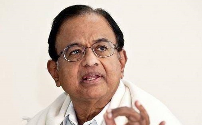 Former Union finance minister P Chidambaram (File Photo)