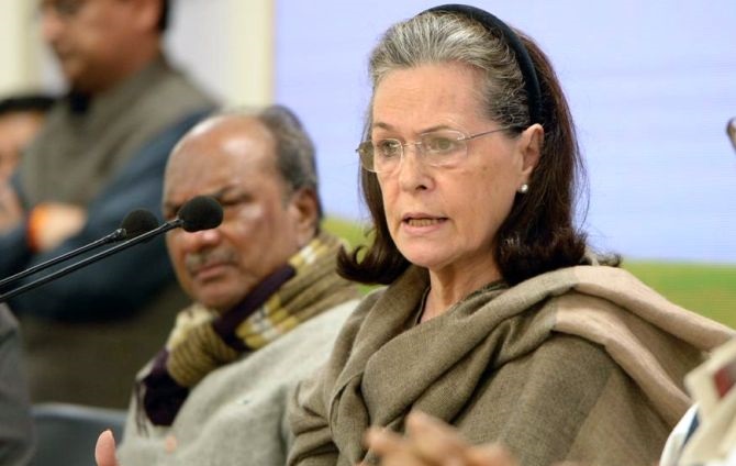 Congress President Sonia Gandhi (File Photo)