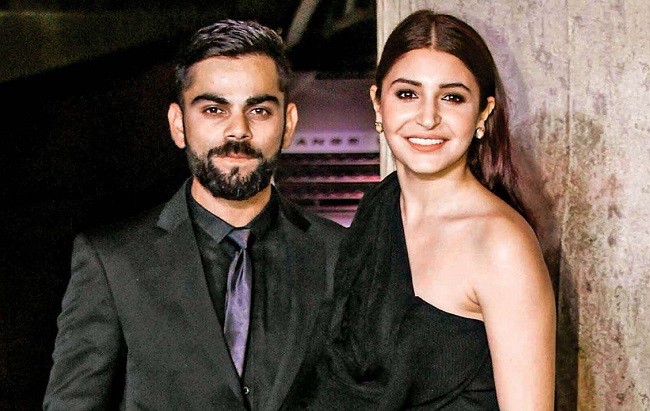 Virat Kohli and his wife Anushka Sharma