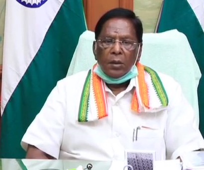 Puducherry Chief Minister V Narayanasamy