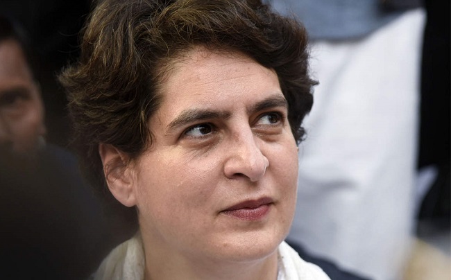 Congress leader Priyanka Gandhi Vadra