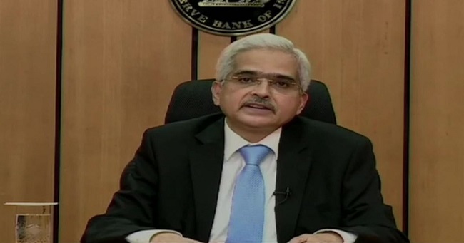 RBI Governor Shaktikanta Das