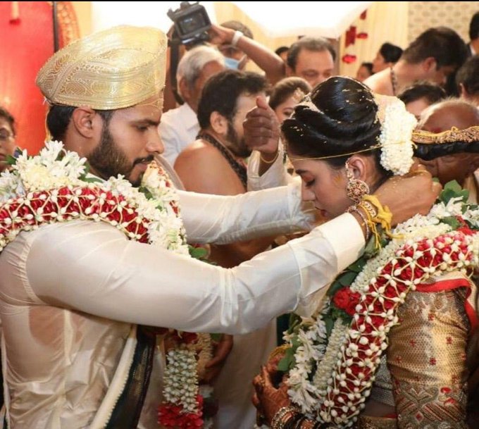 Nikhil Kumaraswamy marries Revathi