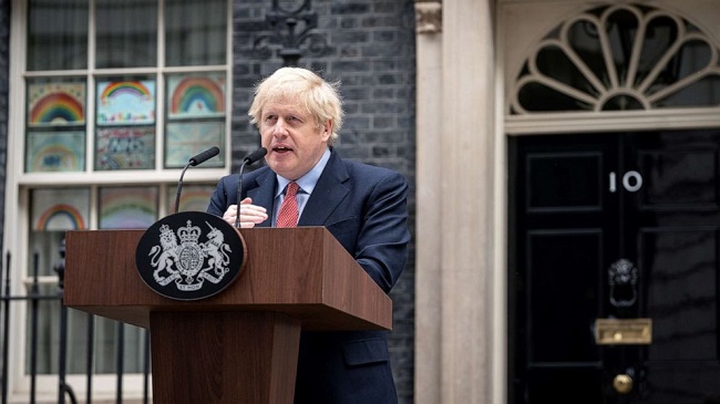 UK Prime Minister Boris Johnson