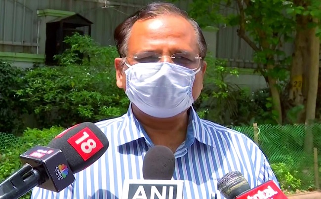 Delhi Health Minister Satyendar Jain