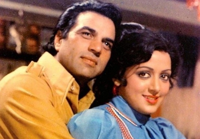 Dharmendra and Hema Malini