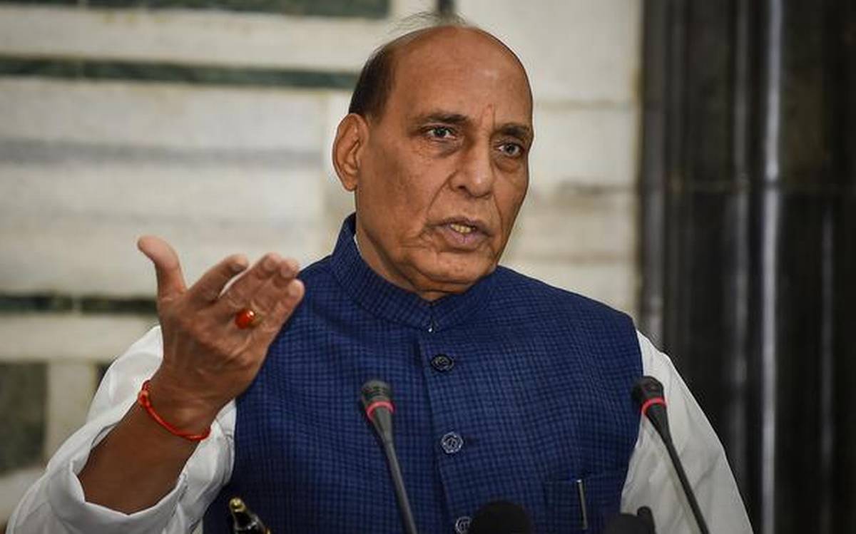 Defence Minister Rajnath Singh